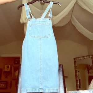 Vintage overall jean dress